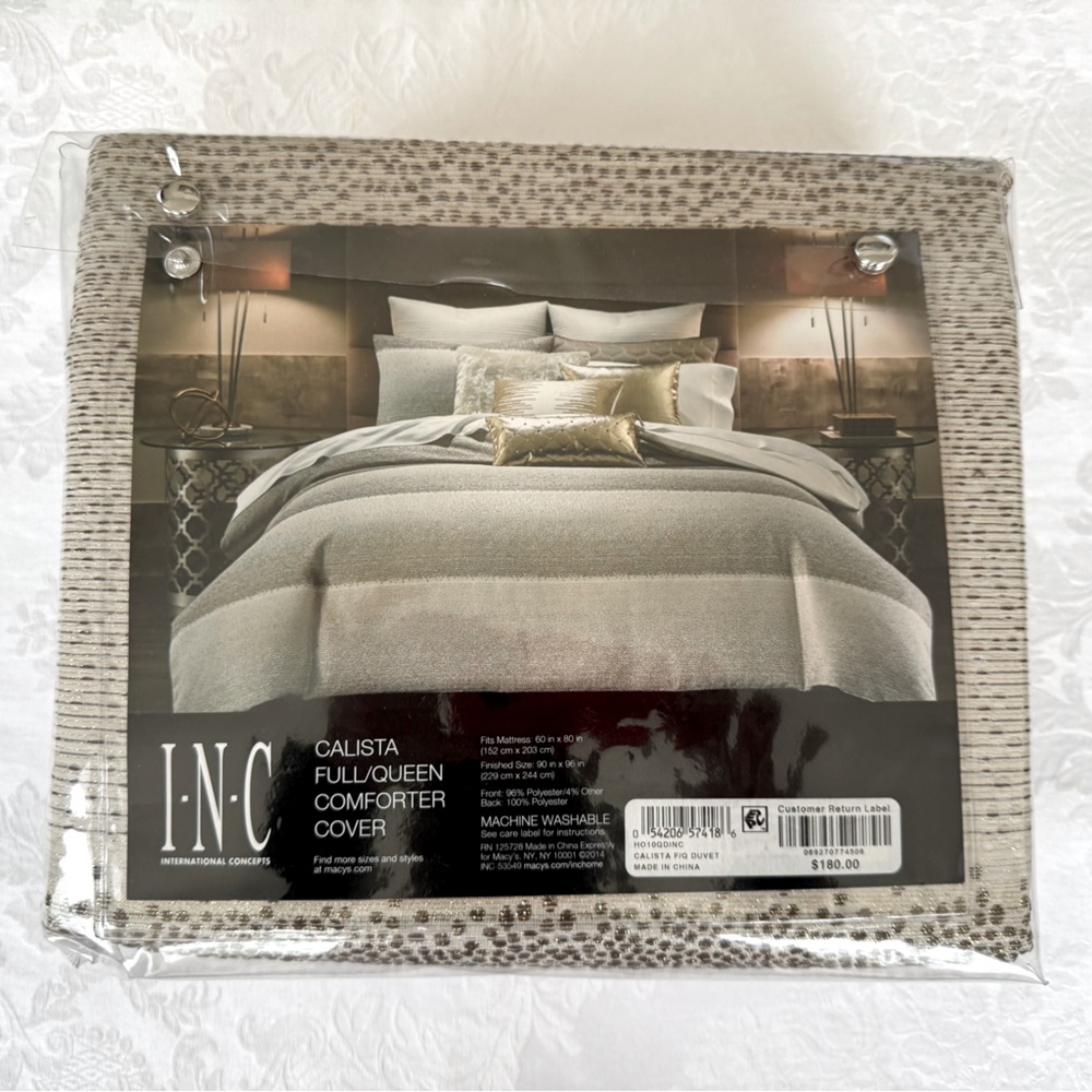 NWT INC Duvet Cover Queen